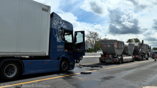 Gefahrgutunfall A3 Solingen-1